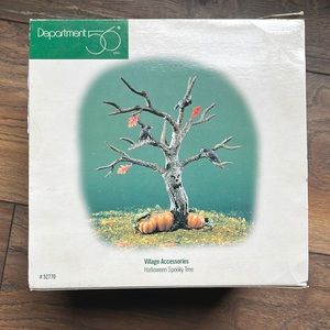 Department 56 Village Accessories Halloween Spooky Tree